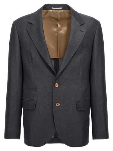 Single-breasted Blazer - Brunello Cucinelli - Modalova