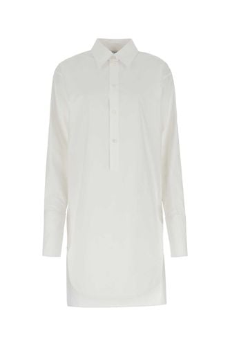 Loewe White Poplin Shirt Dress - Loewe - Modalova
