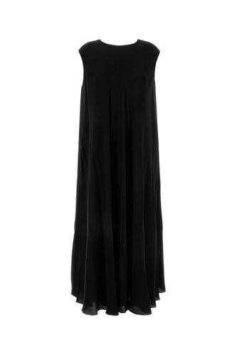 The Row Black Crepe Palau Dress - The Row - Modalova