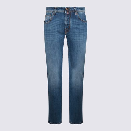 Jacob Cohen Blue Cotton Denim Jeans - Jacob Cohen - Modalova