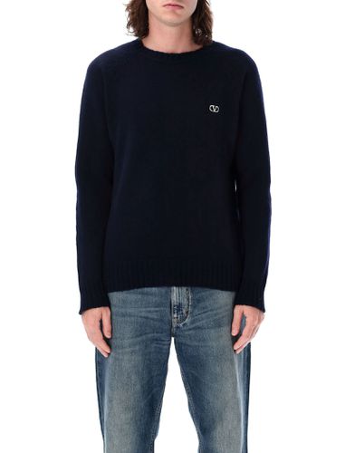 Vlogo Embroidery Sweater - Valentino Garavani - Modalova