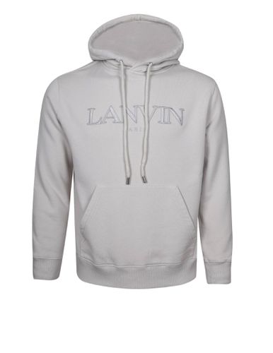 Lanvin Cotton Hoodie With Logo - Lanvin - Modalova