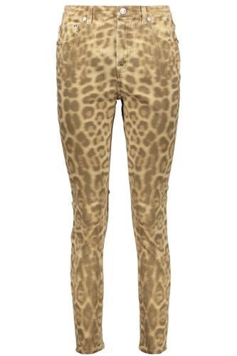 Burberry Leopard Print Skinny Jeans - Burberry - Modalova