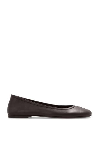 Leather Ballet Flats - Ami Alexandre Mattiussi - Modalova