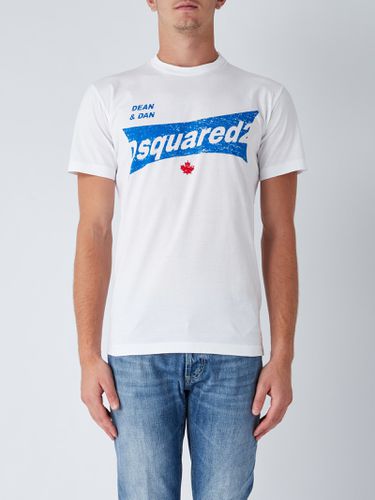 T-shirt With Graphic Print - Dsquared2 - Modalova