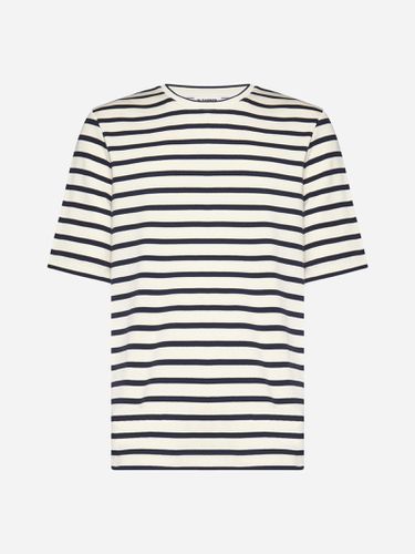 Jil Sander Striped Cotton T-shirt - Jil Sander - Modalova
