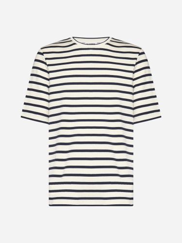 Jil Sander Striped Cotton T-shirt - Jil Sander - Modalova