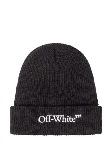 Off-White Logo Embroidered Beanie - Off-White - Modalova