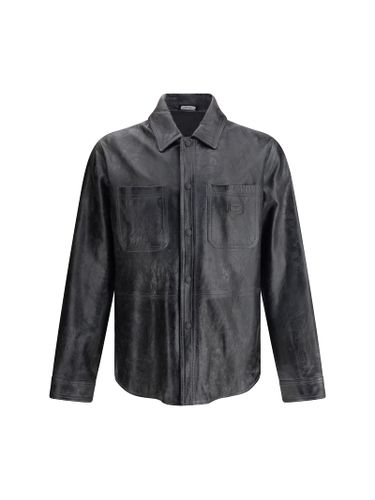 Dolce & Gabbana Leather Jacket - Dolce & Gabbana - Modalova