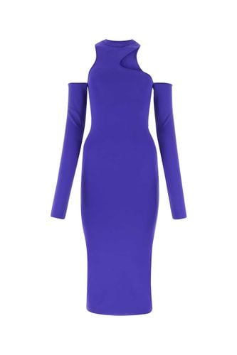 Purple Stretch Nylon Dress - Off-White - Modalova