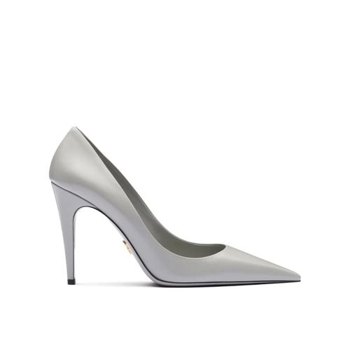 Prada Brushed Leather Pumps - Prada - Modalova