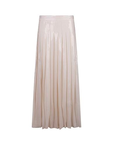 Godot Sequined Long Skirt - Parosh - Modalova