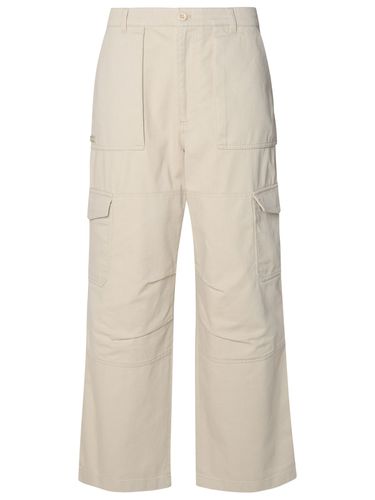 Beige Cotton Blend Cargo Pants - Acne Studios - Modalova