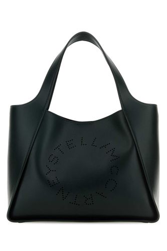 Bottle Green Alter Mat Stella Logo Handbag - Stella McCartney - Modalova