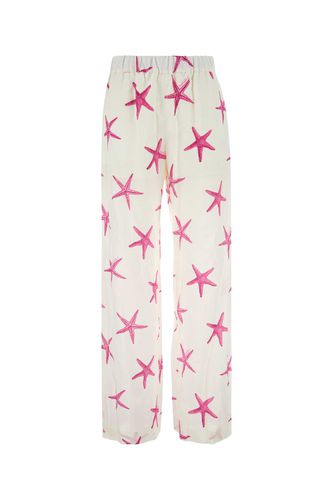 Printed Crepe Escape Pant - Valentino Garavani - Modalova