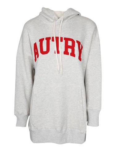 Logo Embroidered Sweatshirt Dress - Autry - Modalova