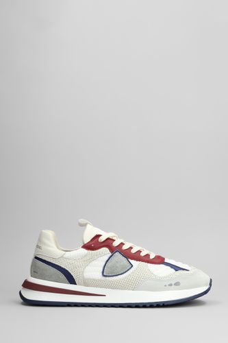 Olympique Low Sneakers In Suede And Fabric - Philippe Model - Modalova