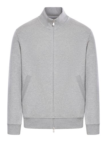 Full-zip Jersey Sweatshirt - Brunello Cucinelli - Modalova