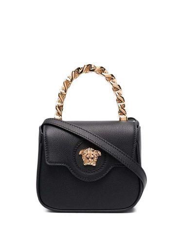 La Medusa Mini Bag In Leather Woman - Versace - Modalova