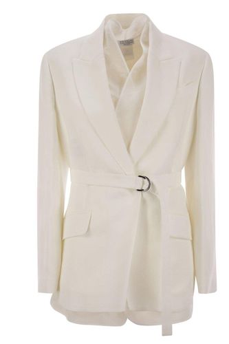 Belted Waist Jacket - Brunello Cucinelli - Modalova