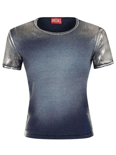 T-ele-long-q1 Faded Metallic T-shirt - Diesel - Modalova