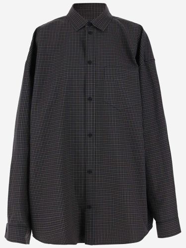 Cotton Poplin Outerwear Shirt - Balenciaga - Modalova