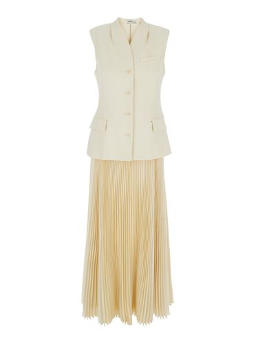 Georgina Long Dress With Sleeveless Vest In Viscose Blend Stretch Woman - Simkhai - Modalova