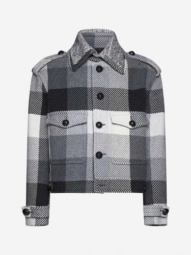 Etro Check Wool-blend Shirt-jacket - Etro - Modalova