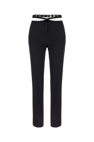 The Attico Black Wool Pant - The Attico - Modalova