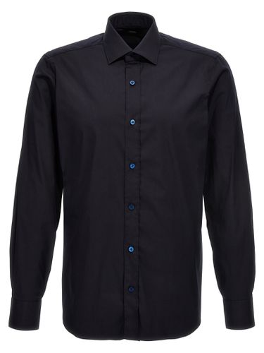 Barba Napoli Poplin Shirt - Barba Napoli - Modalova