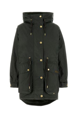 Barbour Dark Green Cotton Parka - Barbour - Modalova