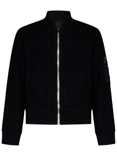 Zipped Varsity Bomber Jacket - Givenchy - Modalova