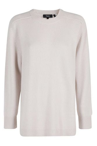 Theory Crewneck Straight Hem Jumper - Theory - Modalova