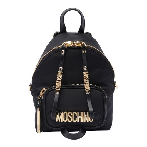 Moschino Logo Lettering Backpack - Moschino - Modalova
