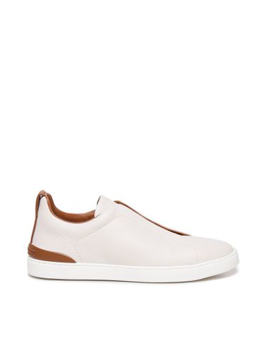 Zegna Sneaker Low Top Triple Stitch - Zegna - Modalova