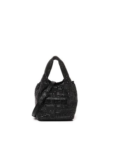 Love Moschino Stone Strass Mini Bag - Love Moschino - Modalova