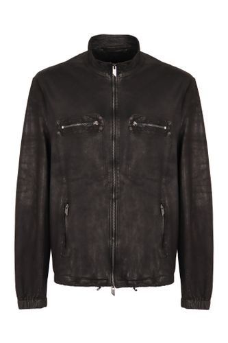 Salvatore Santoro Leather Jacket - Salvatore Santoro - Modalova