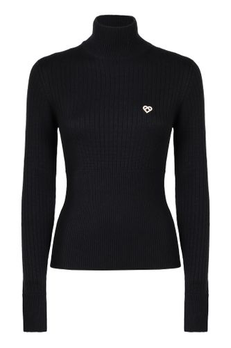 Casablanca Wool Turtleneck Sweater - Casablanca - Modalova