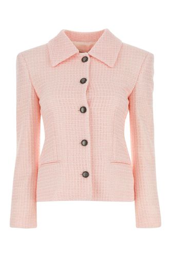 Light Pink Tweed Blazer - Alessandra Rich - Modalova