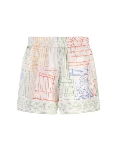 Tennis Play In Progress Silk Shorts - Casablanca - Modalova