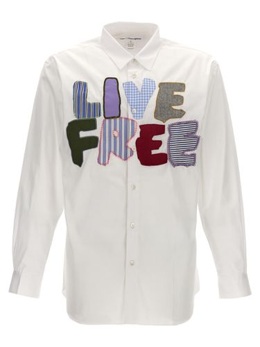 Live Free Shirt - Comme des Garçons Shirt - Modalova