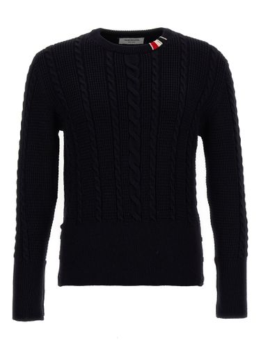 Thom Browne cable Sweater - Thom Browne - Modalova