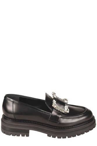 Embellished Slip-on Loafers - Sergio Rossi - Modalova