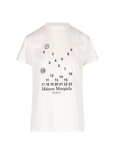 Maison Margiela Logo T-shirt - Maison Margiela - Modalova