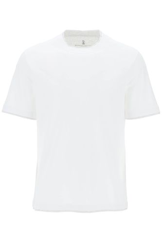 Layered-effect T-shirt - Brunello Cucinelli - Modalova