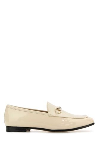 Gucci Ivory Leather Loafers - Gucci - Modalova