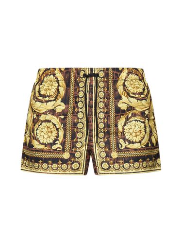 Versace Shorts Baroccodile - Versace - Modalova