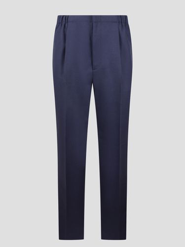 Fendi Wool Tailored Trousers - Fendi - Modalova