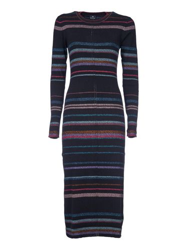 Horizontal Striped Maxi Dress - Paul Smith - Modalova