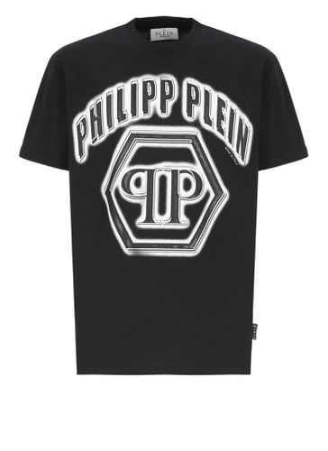 Philipp Plein Logoed T-shirt - Philipp Plein - Modalova